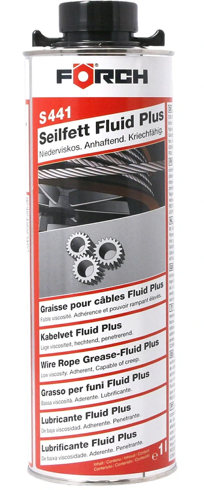 Mazivo na drátěná lana FÖRCH Fluid Plus S441 1000ml