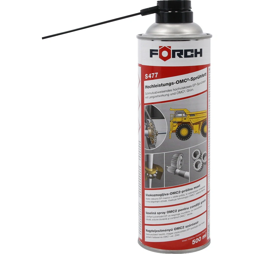 Vysoce výkonný stříkací tuk s OMC² FÖRCH S477 500ml