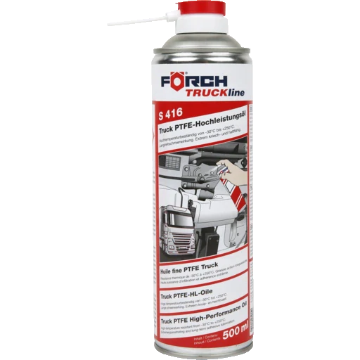 Vysoce výkonný olej PTFE FÖRCH S416 TRUCKline 500ml